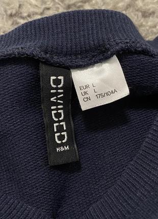 Свитшот женский оверсайз толстовка кофта лонгслив от h&amp;m2 фото