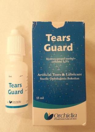Tears guard увлажняющие капли для глаз lubricant офталмический раствор стерильный 15ml египет