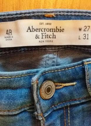 Джинси abercrombie&fitch 27/312 фото