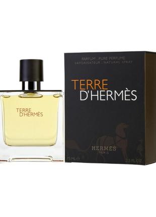 Оригинальный hermes terre d'hermes parfum 75 ml ( гермес терре де гермес ) парфюмированная вода