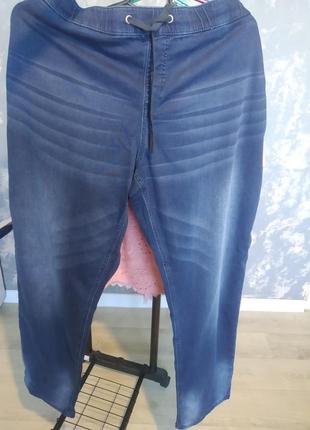 Новые трикотажные джинсы большого размера 64 eur