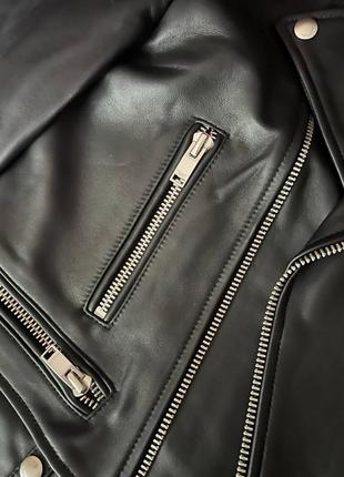 Куртка косуха в стиле ysl saint laurent8 фото