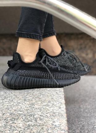 Шикарные кроссовки adidas yeezy boost 350 рефлектив6 фото