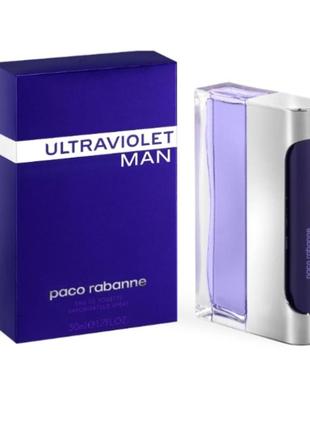 Оригинал paco rabanne ultraviolet man 50 ml (пако97АН ультрафиолет ) туалетная вода