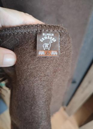 Шарф из шейки альпаки