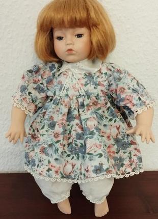 Немецкая фарфоровая кукла 35см.
