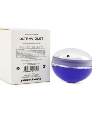 Оригінал paco rabanne ultraviolet 80 ml tester ( пако рабан ультрафіолет ) парфумована вода