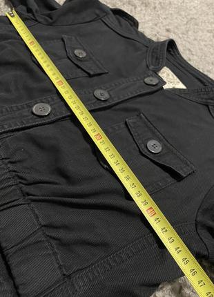 Куртка женская коттоновая черная джинсовка пиджак от mango8 фото