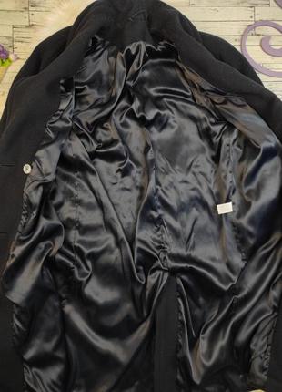 Женское пальто richards тёмно-синего цвета  размер 46 м6 фото
