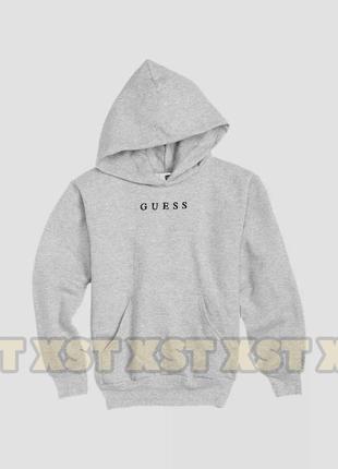 Женский худи на флисе оверсайз oversize guess гесс серий