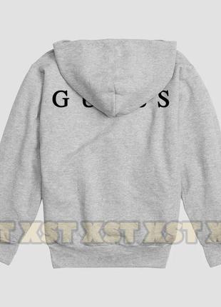 Женский худи на флисе оверсайз oversize guess гесс серий2 фото