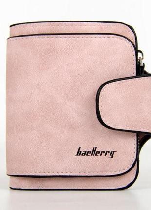 Женский кошелек клатч baellerry forever n2346, женский малый кошелек, небольшой кошелек. цвет: розовый9 фото