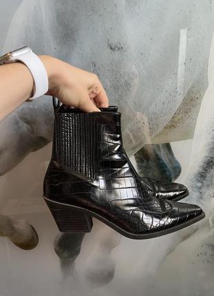 Ботильоны zara козаки