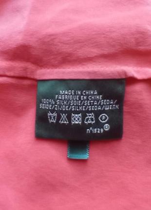 100% шовковая брендовая винтажная блуза lauren ralph lauren,p.s5 фото