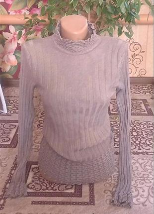 Светр, гольф рубчик