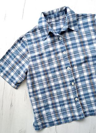 Рубашка в клетку