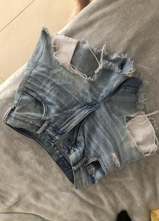 Шорты джинсовые винтажные4 фото