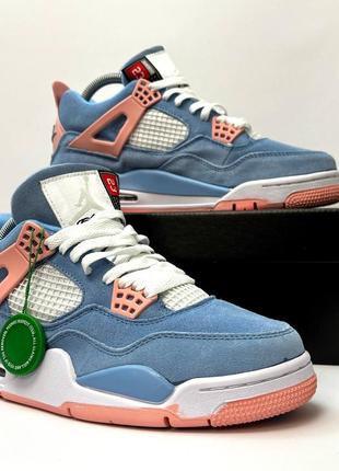 Кроссовки nike air jordan retro 4 ^ женские кроссовки найк демисезонные4 фото