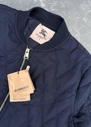 Премиум куртка бомбер в стиле burberry мужская качественная люксовая трендовая осень2 фото