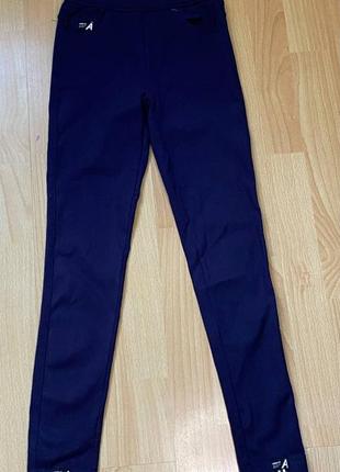 Джинсовые лосины, рост 134