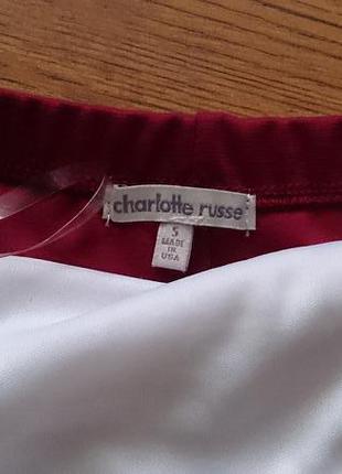 Стильное мини платье американского бренда charlotte russe4 фото
