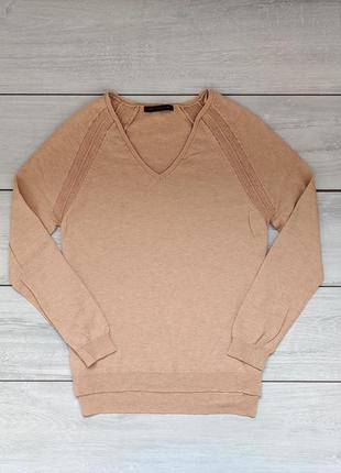 Качественный тонкий свитер из шерсти мериноса экстра класса и вискозы1 фото