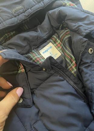 Демисезонная куртка mayoral 8 лет деми в школу4 фото