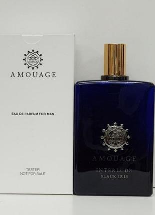 Оригінал amouage interlude black iris 100 ml tester ( амуаж інтерлюд блек ірис ) парфумована вода