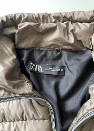 Легкая демисезонная куртка zara2 фото