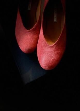 Кожаные туфли & other stories (швеция), замш, р 39, распродажа3 фото