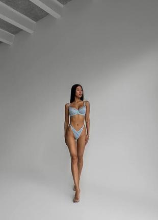 Невероятно нежный комплект женского белья3 фото