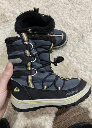 Зимние ботинки, термо viking 24,25 размер теплые gore-tex