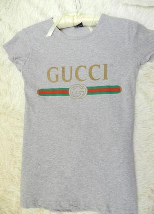 ✅ футболка- коттон спереду брендовий принт рр м пог 45 см тягнеться на 58 см ширина по низу виробу 4