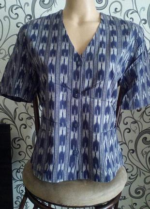 Актуальный брендовый пиджак 100% котон