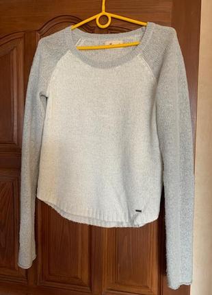 Класний тонкий теплий светр hollister, оригінал, р-р s