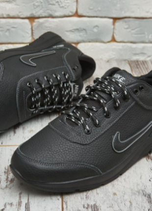 Натуральні шкіряні кеди кросівки туфлі для чоловіків великого розміру 46-50 р  натуральные кожаные к3 фото