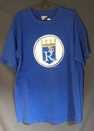 Винтажная футболка kansas city royals 2001