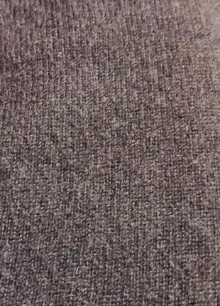 Базовий светр із v-подібним вирізом зі 100% кашеміру лілового кольору maddison8 фото