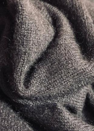 Базовий светр із v-подібним вирізом зі 100% кашеміру лілового кольору maddison7 фото