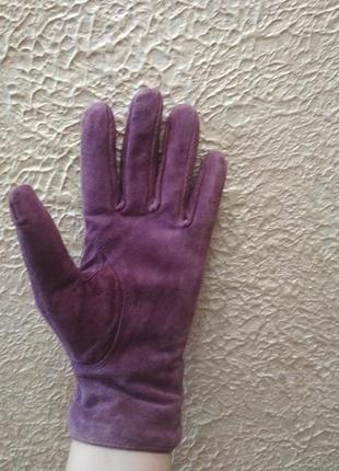 Кожаные, замшевые перчатки,рукавиці accessories англия2 фото