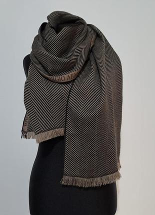 Giorgio armani люкс бренд шерстяной шарф шерсть шелка качество!6 фото