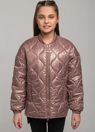 Куртка демисезонная для девочки лика / карамель
