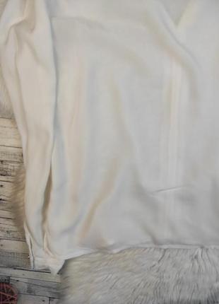 Женская рубашка mango белая размер 44 s5 фото