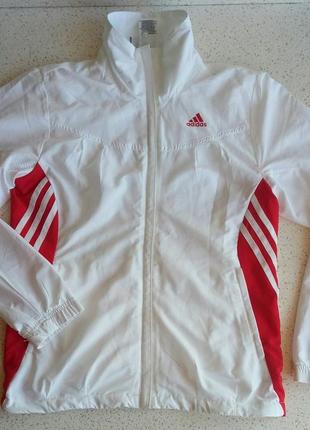 Жіноча куртка вітровка олімпійка adidas response1 фото