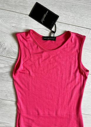 Рожева сукня з запахом і розрізом missguided6 фото