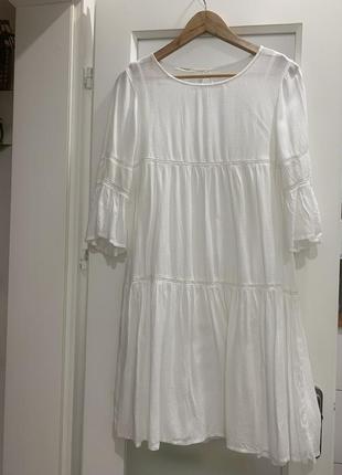 Платье белое (айвори) promod, s