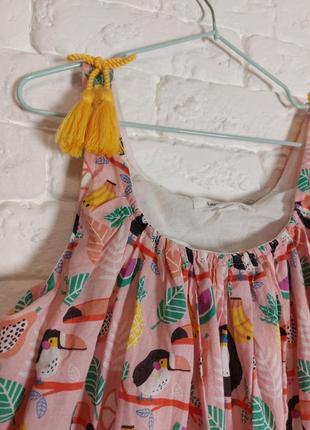 Фирменный хлопковый сарафан 7-8 лет2 фото