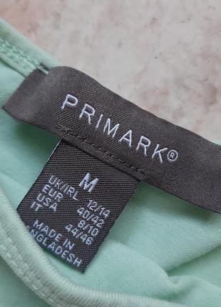 Мятный топ с узлом primark2 фото