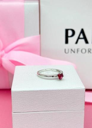 Pandora серебряная кольца «ты и я»6 фото