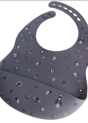 Слюнявчик слюнявчик силиконовый